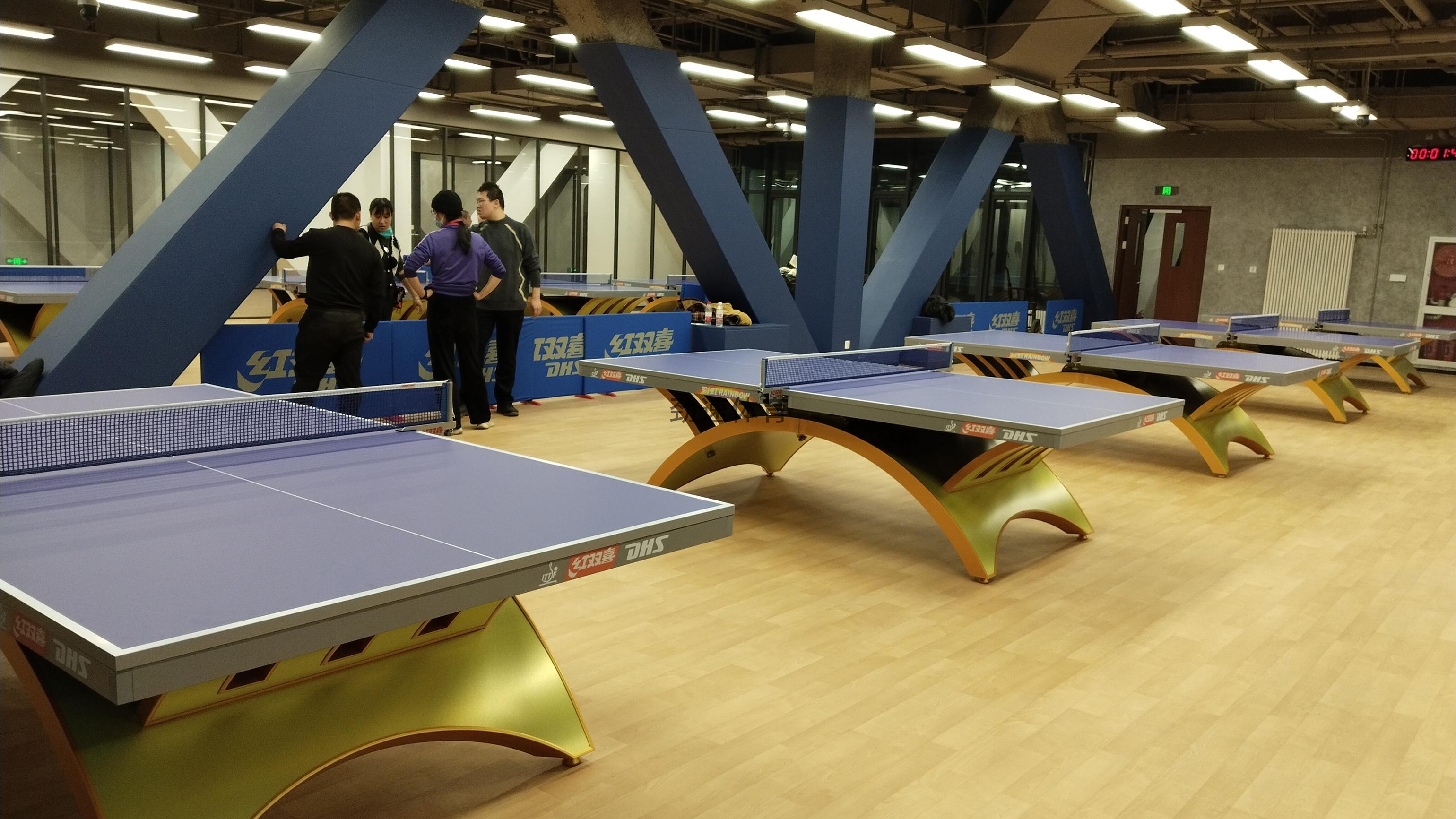 紅雙喜乒乓球臺(tái)，運(yùn)動(dòng)體育器材
